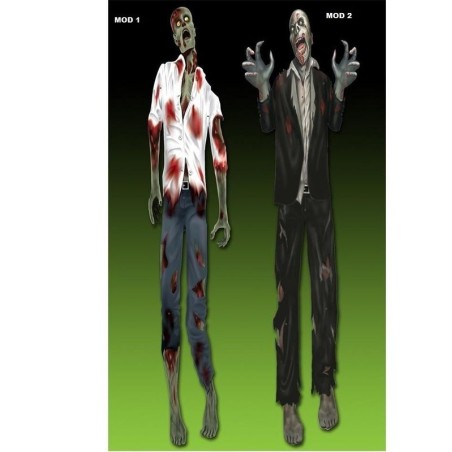 Zombies surtidos 150 cm decoracion halloween pared unidad