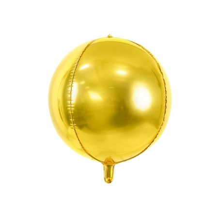 Globo oro 40 cm redondo orbz 5902230788466 FB13M 019