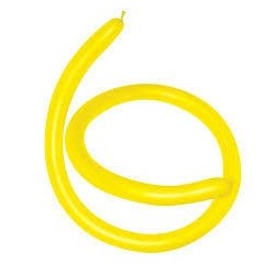 Globo 160 Amarillo modelar Sempertex 100 uds 2