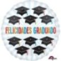 Globo Felicidades Graduado 45 cm helio o aire