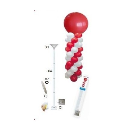 Kit columna para globos bases y palos 160 cm 8429412036551 7063