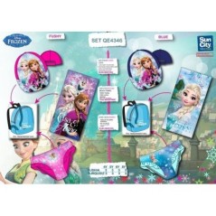 Conjunto playa Frozen para niña con mochila