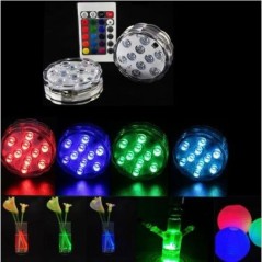 Luz led multicolor rgb con mando para globos 3 pies o r36 sumergible 4029811405480 260110