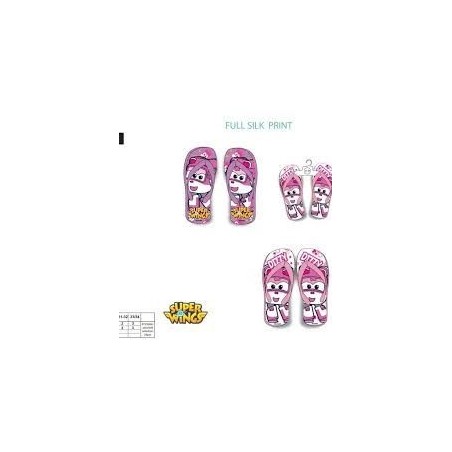 Chanclas SUPER WINGS rosa o fucsia tallas 25-26 ROSA 27-28