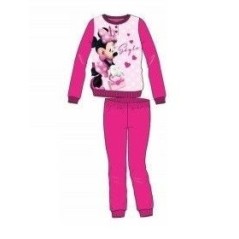 Pijama minnie mouse largo invierno talla 4 años