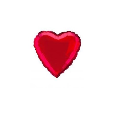 Globo corazon rojo 18 helio o aire 45 cm 11179522217 52907