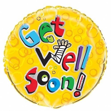 Globo get well soon 45 cm 18 11179544462 54446