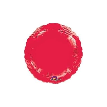 Globo rojo redondo foil 18 45 cm helio o aire 26635205849 2058402