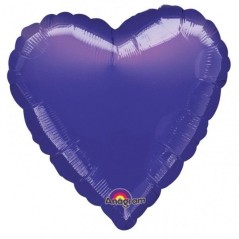 Globo corazon morado 18 45 cm helio o aire 26635105972 1059701