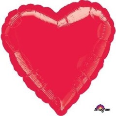Globo corazon rojo barato para helio de 45 cm 18 boda 26635105842 1058401