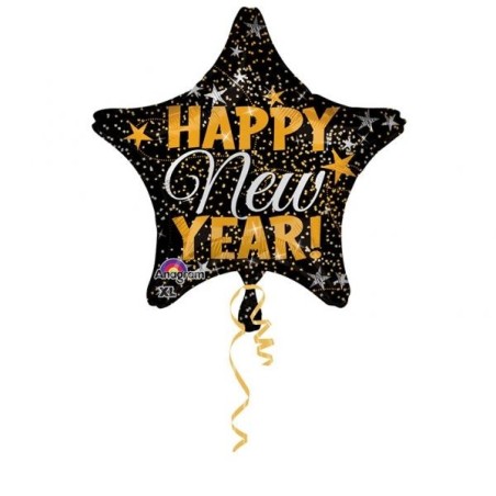 Globo fin de ano happy new year 45 cm 18 26635314497 3144901