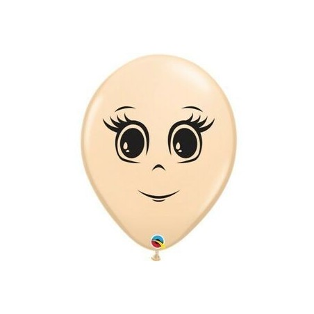 Globos de caras mujer para munecos de globofexia unidad 8435525834540 49977