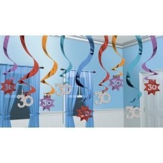 Colgantes espiral 30 cumpleanos 48419615163 679054