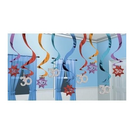 Colgantes espiral 30 cumpleanos 48419615163 679054
