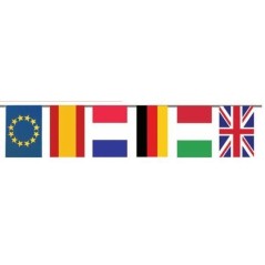 Bandera plastico internacional 20x30 5 mt 8422935700800 70080