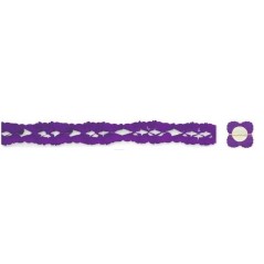 Guirnalda morada 4 mt papel 8422935611724 61172