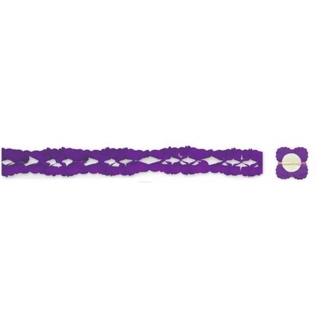 Guirnalda morada 4 mt papel 8422935611724 61172