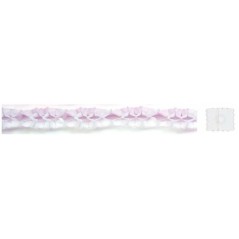 Guirnalda blanca 3mts unicolor papel 8422935610147 61014