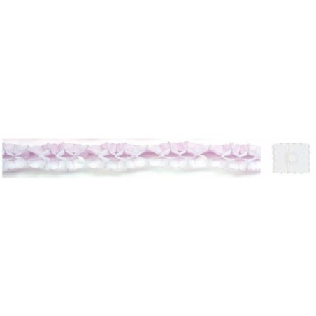 Guirnalda blanca 3mts unicolor papel 8422935610147 61014