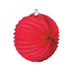 Farol rojo burdeos esferico 22 cm 8422935612073 61207