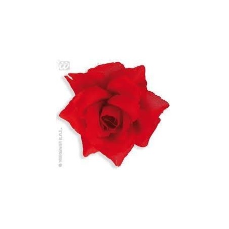Broche rosa roja 10 cm 8003558243402 2434B