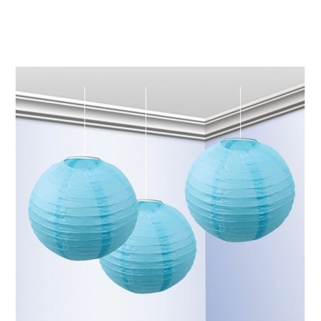 Falores azul celeste 3 unidades 25 cm decoracion 8434077108031 10803