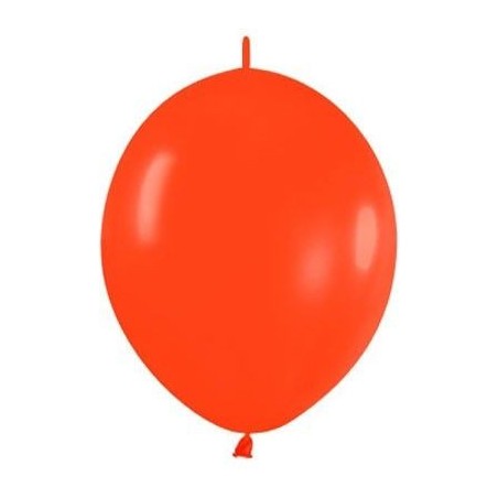Globo naranja link o loon 28 cm 25 unidades 7703340841342 LOL 061