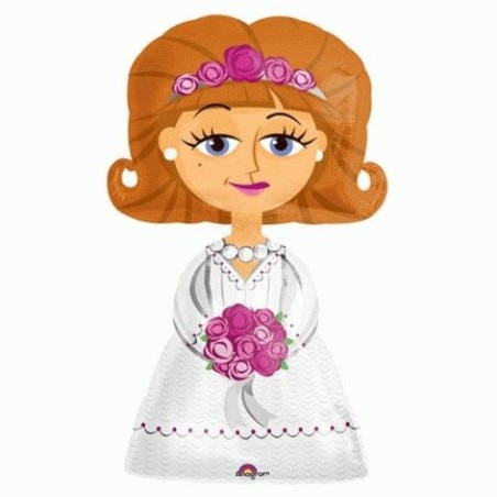 Globo novia gigante para helio 26635142694 1426901