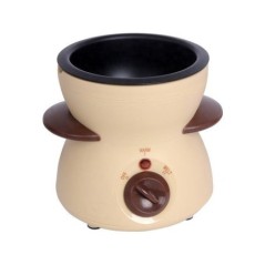 Chocolatera fondue roja 10x10x12 cm 17462 17462MAD