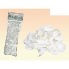 Petalos de rosa blanca 100 piezas para boda 4044984010002 500099