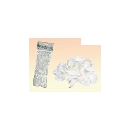Petalos de rosa blanca 100 piezas para boda 4044984010002 500099
