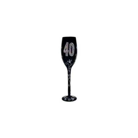 Copa champagne 40 negra en estuche regalo 805576000009 5576