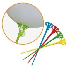Varillas para globos con soporte colores 250 unid 8429412011008 754