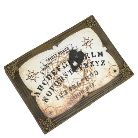 Cuadro de Ouija que se mueve puntero luz y sonido 31x22 cm 8435408255219 205521 MOM