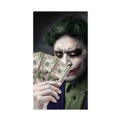 Billetes payaso sonrisa 6x15 cm Joker 8434077242568 24256 GUIRCA