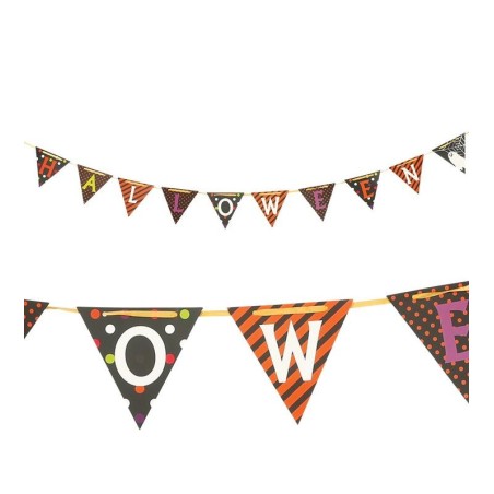 Banderin triangular Halloween 200 cm