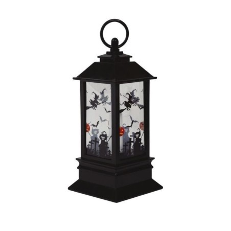 Farol con vela decoracon halloween 18x9 cm 8434077266908 26690 GUIRCA