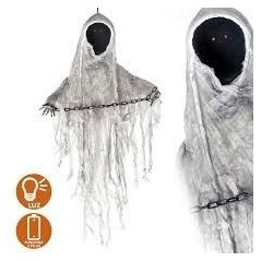 Muñeco fantasma con luz de 90 x 115 cm para halloween 8424345850991 85099 JUINSA