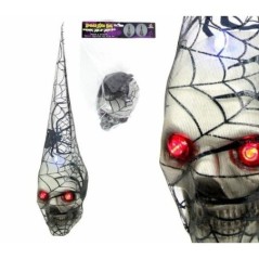 calavera con luz 18 x 11 48 cm halloween 72553 8424345725534