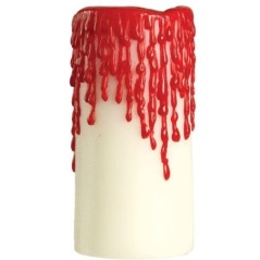 Vela sangre 10 x 5 cm velon para halloween 19624 8434077196243