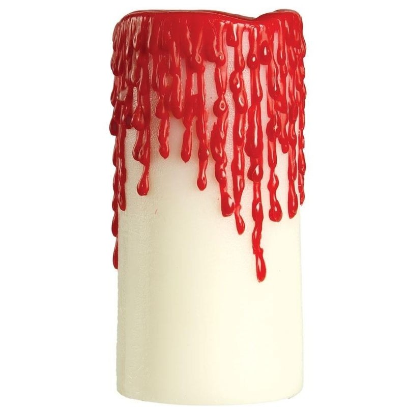 Vela sangre 10 x 5 cm velon para halloween