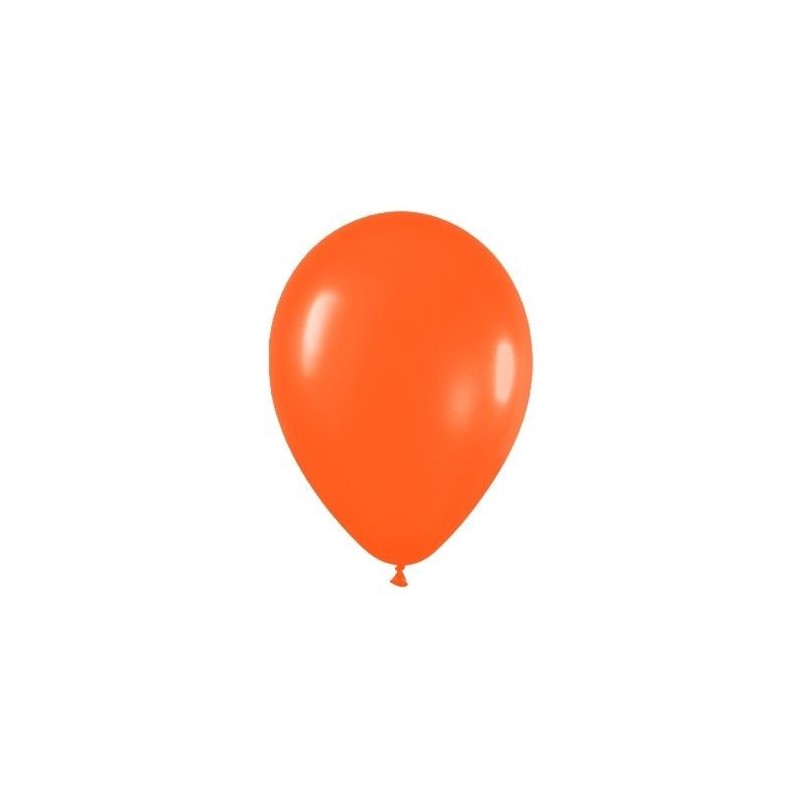 Globo naranja fashion solido r-12 50 uds semperte