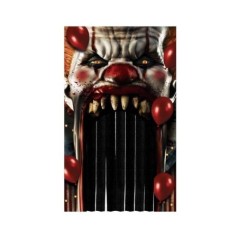 Cortina payaso terror globo 145x240 cm 24253 8434077242537