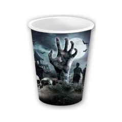 Vasos cementerio halloween 6 uds 11 cm 24277 8434077242773