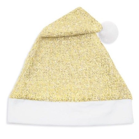 Gorro papa noel oro luxex brillantina  T 434 ORO