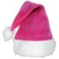 Gorro papa noel rosa fucsia deluxe