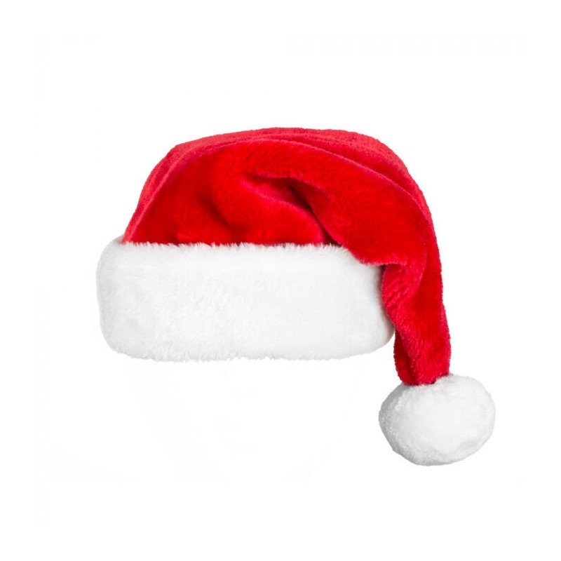 Gorro papa noel santa claus deluxe