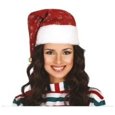 Gorro Papa noel copos de nieve Santa 8412672412456 41245