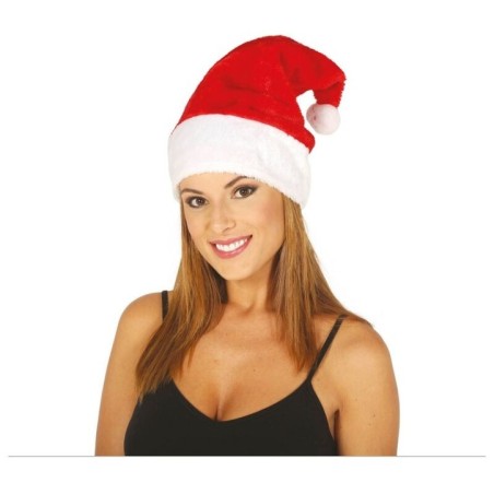 Gorro papa Noel rojo largo 40 cm 8412672416539 41653