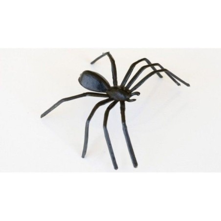 Araña grande negra de plastico unidad 8435525835776 6BSA